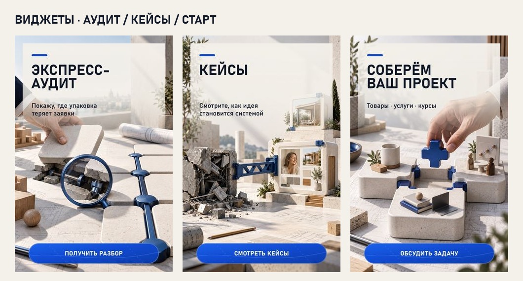Комплект виджетов сообщества